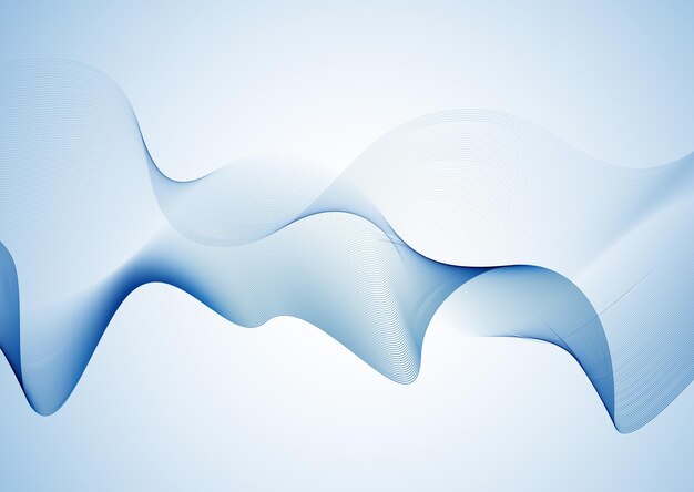 Abstract background with flowing lines design