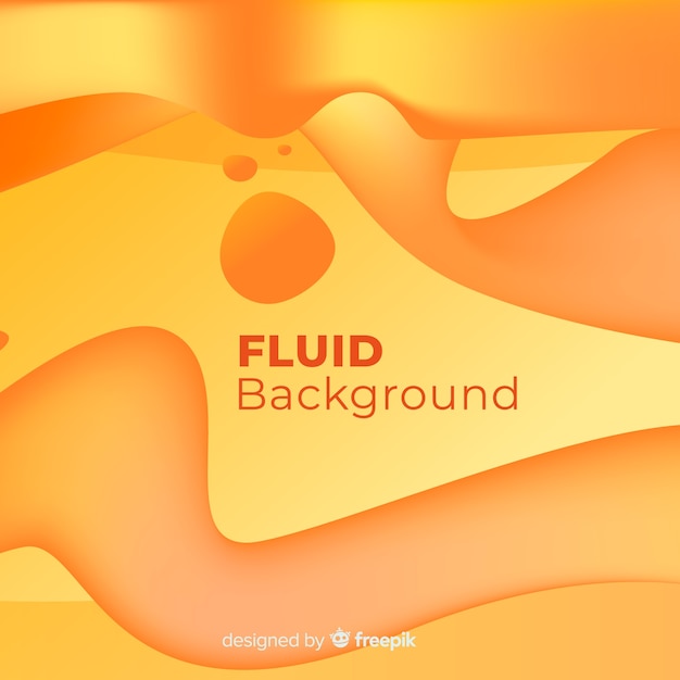 Abstract background with fluid shapes