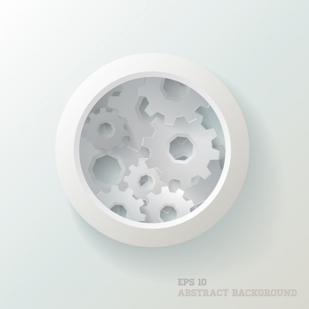 Free Vector abstract background with gears