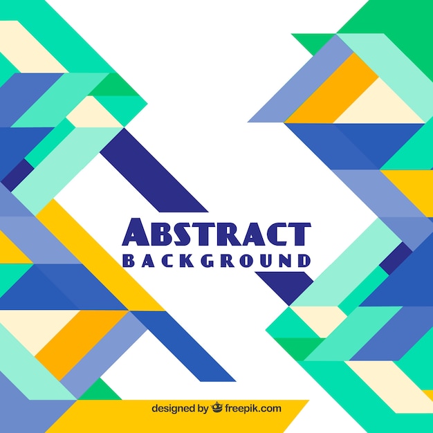 Abstract background with geometric design