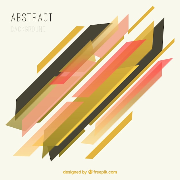 Free vector abstract background with geometric design