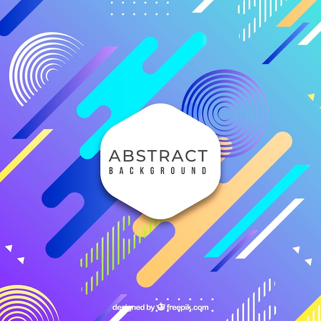 Abstract background with geometric design