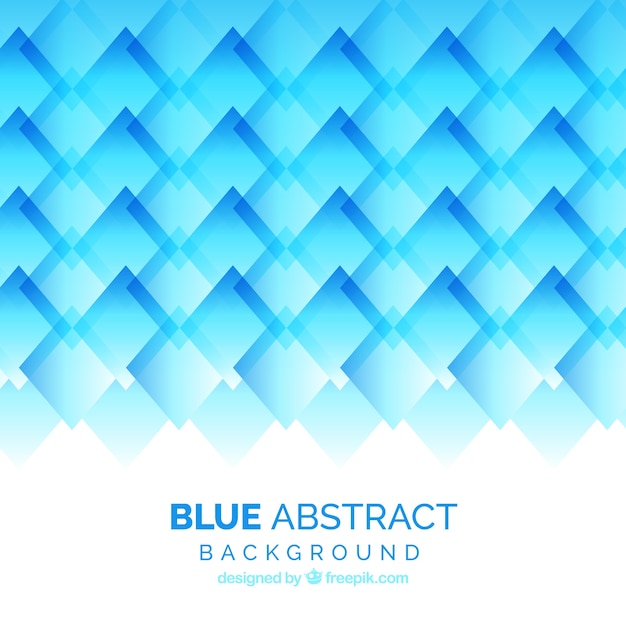 青色の幾何学的形状を持つ抽象的な背景