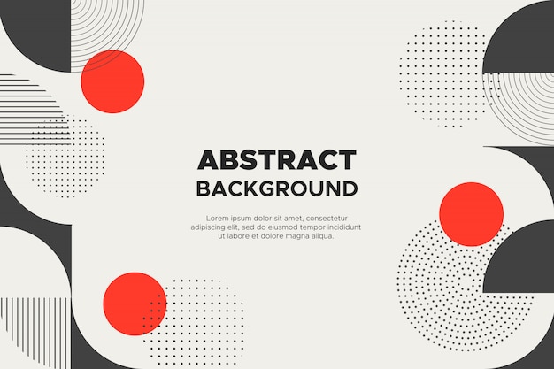 Abstract background with geometric shapes