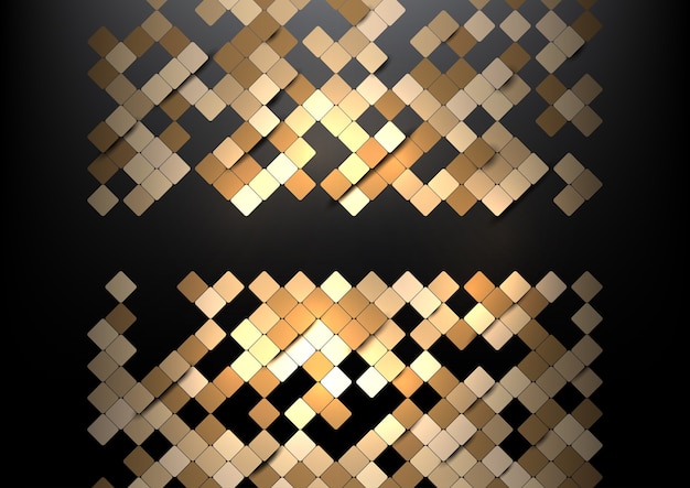 Free vector abstract background with a geometric squares design