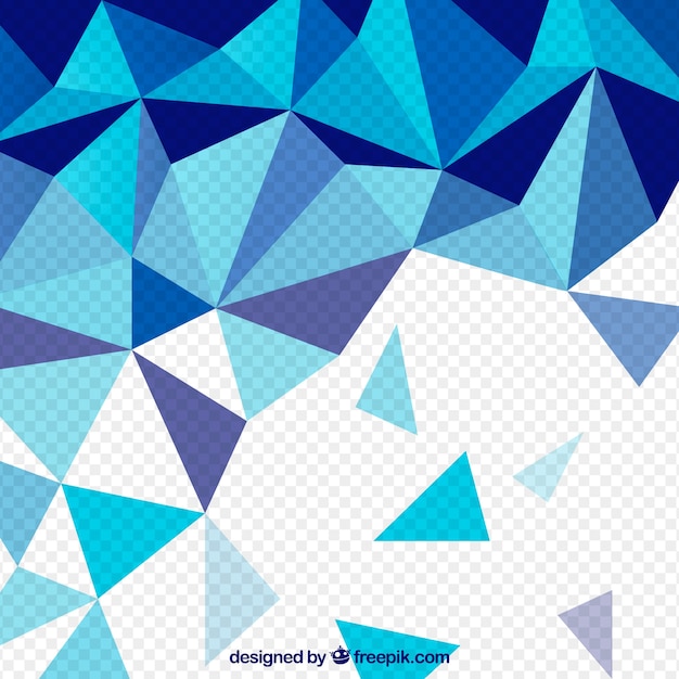 Free vector abstract background with geometric style