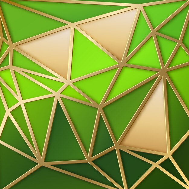 Abstract background with geometric triangles