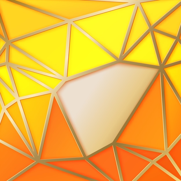 Abstract background with geometric triangles