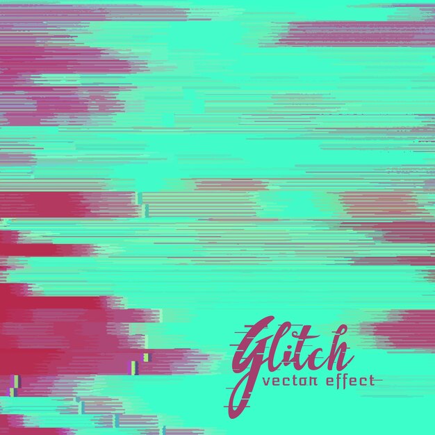 Abstract background with glitch texture