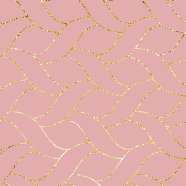 Free vector abstract background with glittery gold pattern design