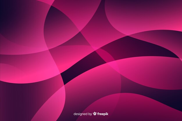 Abstract background with gradient shapes