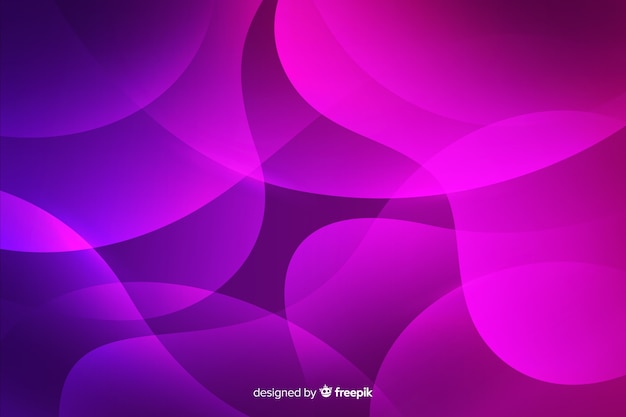 Abstract background with gradient shapes