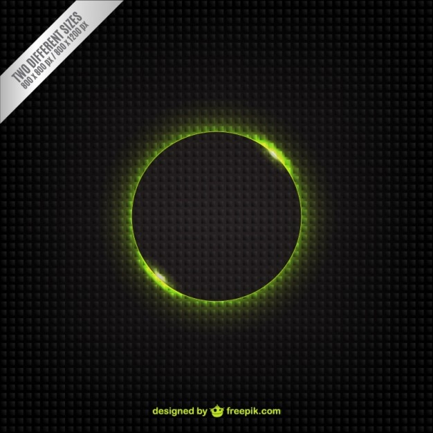 Free Vector abstract background with green circle