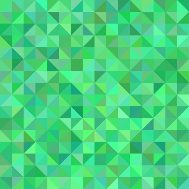 Free vector abstract background with green polygonal shapes