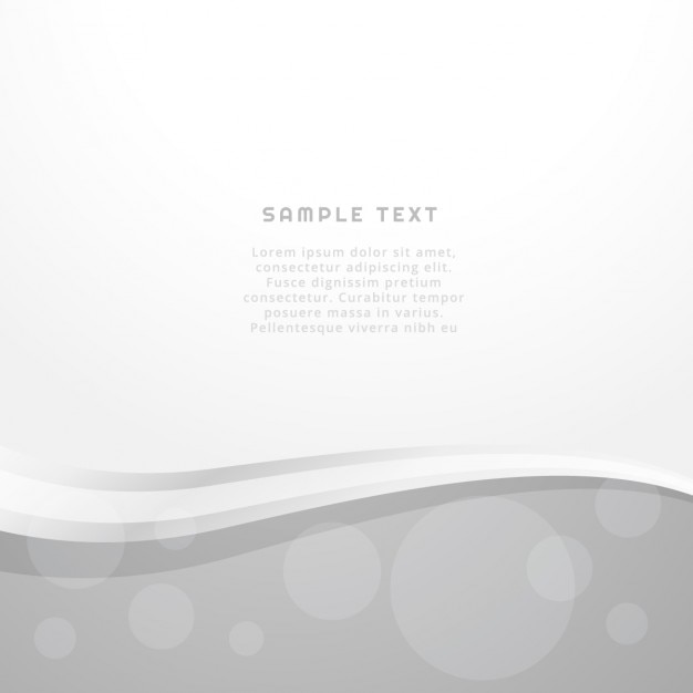 Free vector abstract background with grey waves