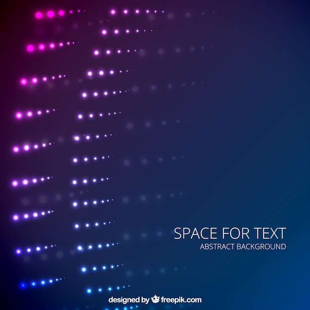 Abstract background with light spots