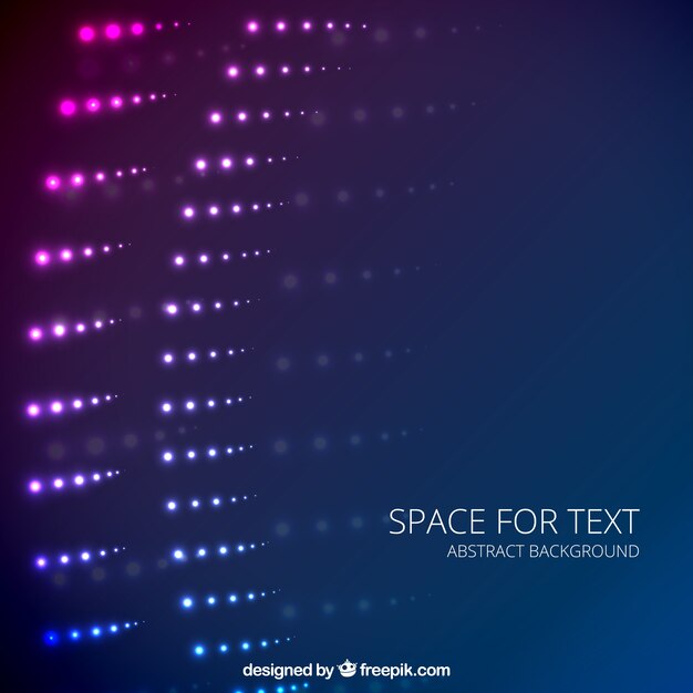 Abstract background with light spots