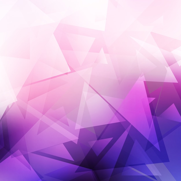 Abstract background with a low poly design