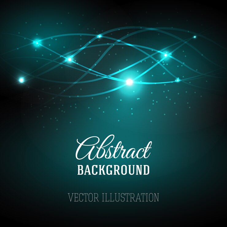 Free Vector abstract background with magic light. 