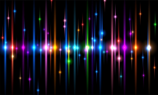 Abstract background with magic light