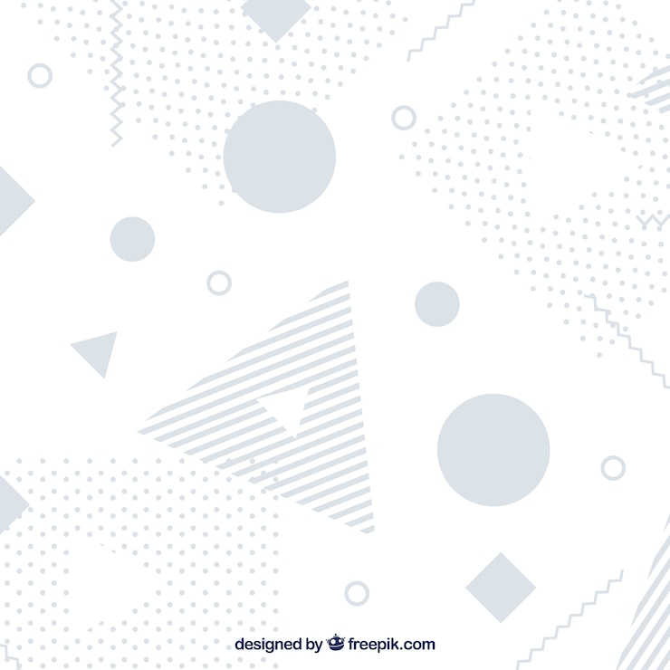 無料Vector メンフィスの形をした抽象的な背景