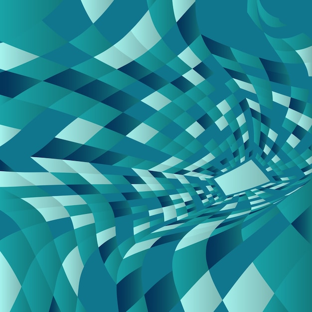 Abstract background with a modern warp design
