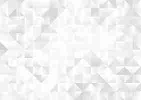 Free vector abstract background with a monochrome low poly design background