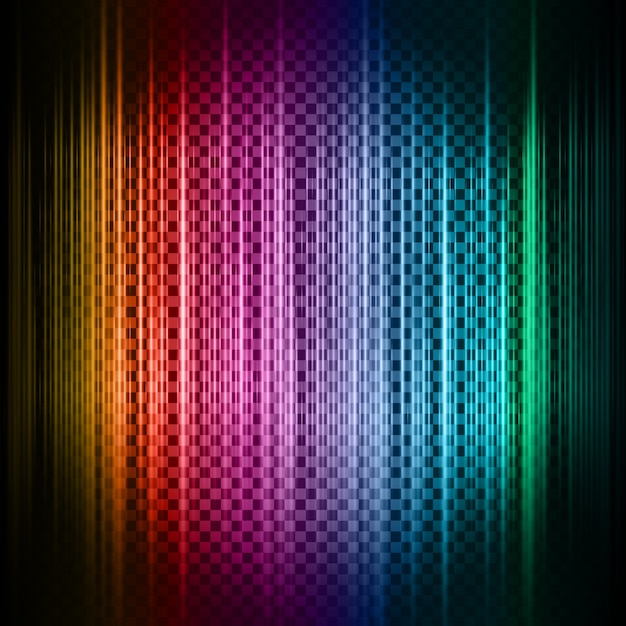虹色の抽象的な背景