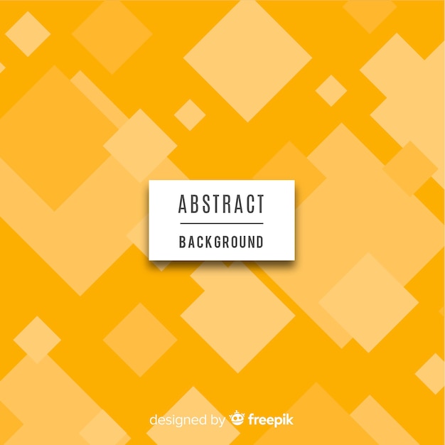 Free vector abstract background with orange shapes