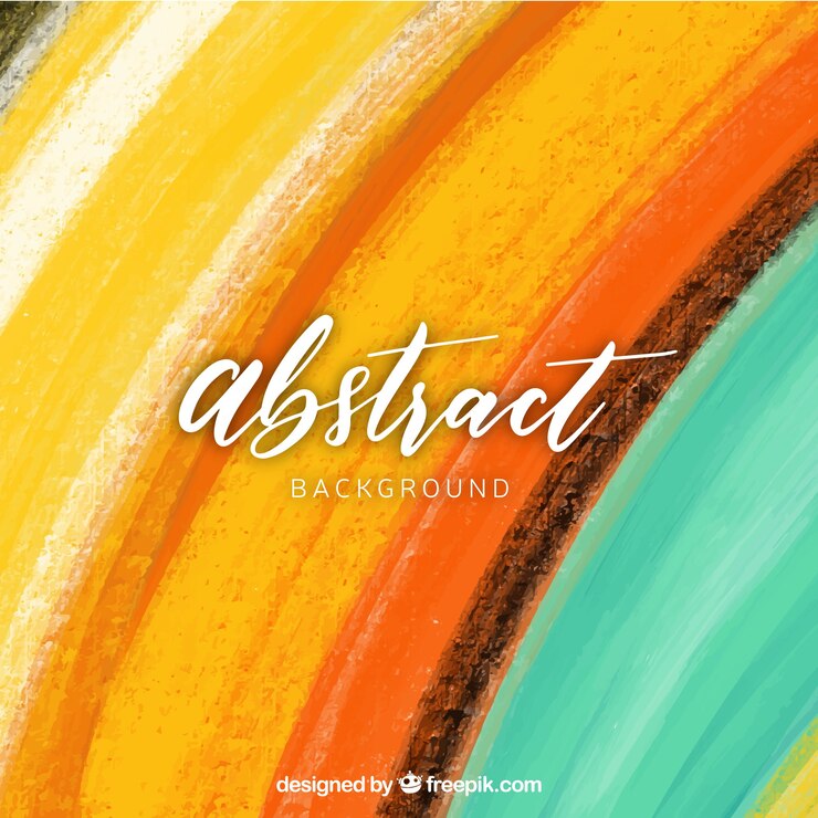 Free Vector abstract background with paint
