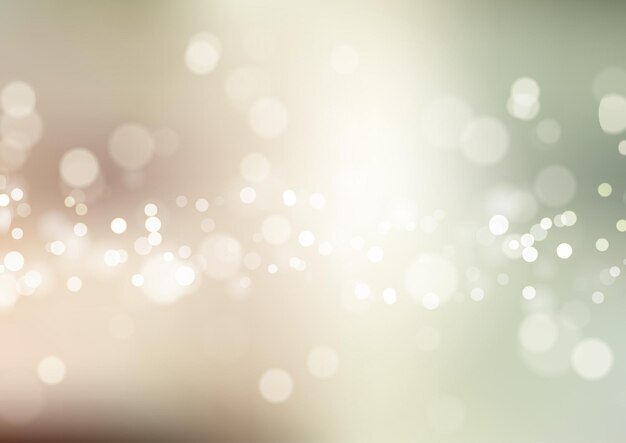 Abstract background with a pastel coloured bokeh lights design