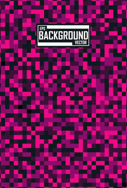 Free vector abstract background with pixel pattern