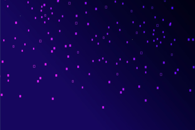 Абстрактный фон с пиксельным дождем