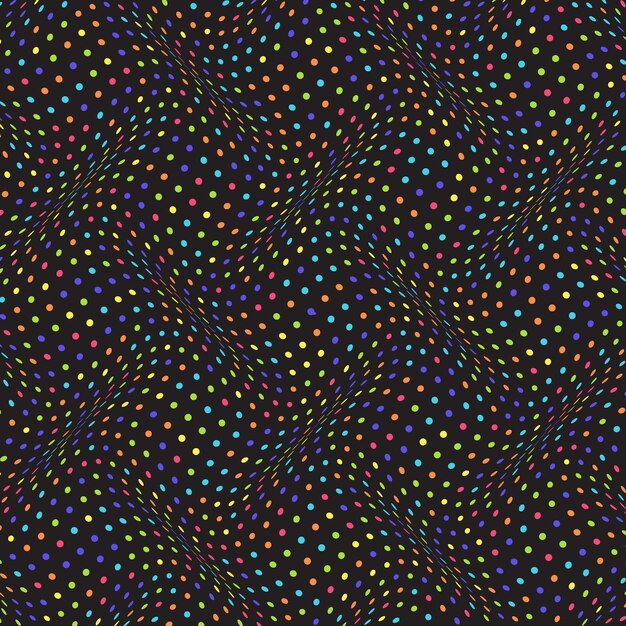 Abstract background with a polka dot pattern