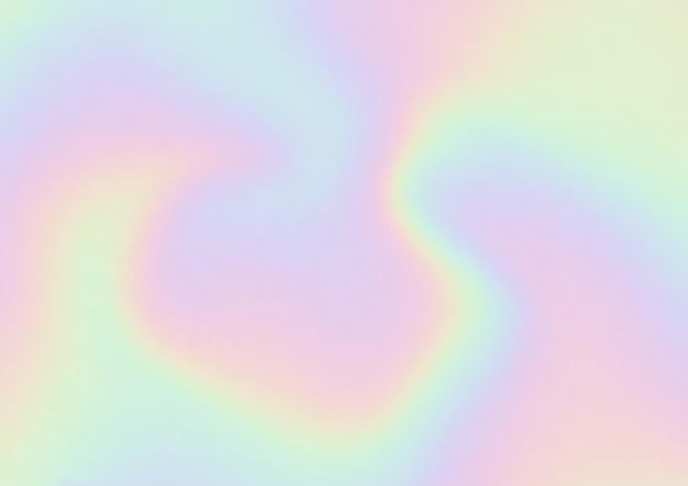 Free vector abstract background with a rainbow coloured hologram background