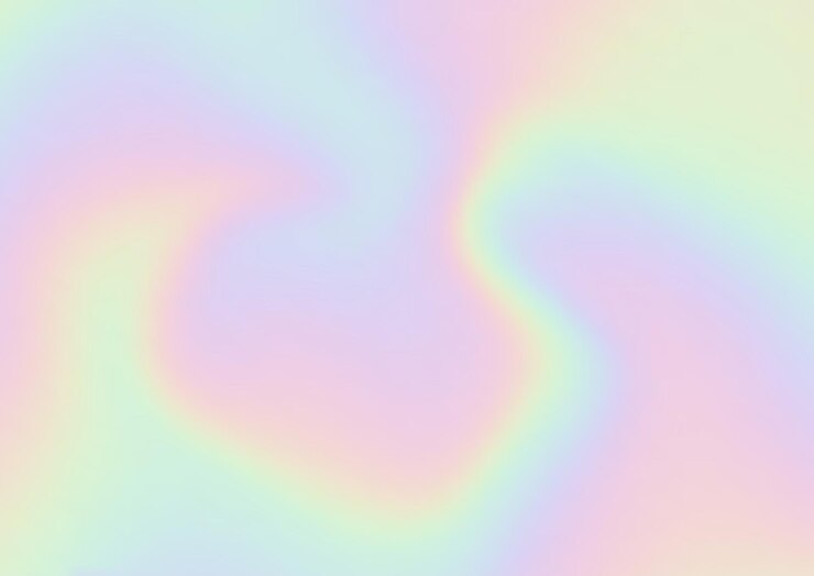 Free Vector abstract background with a rainbow coloured hologram background