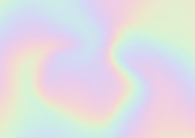 Abstract background with a rainbow coloured hologram background