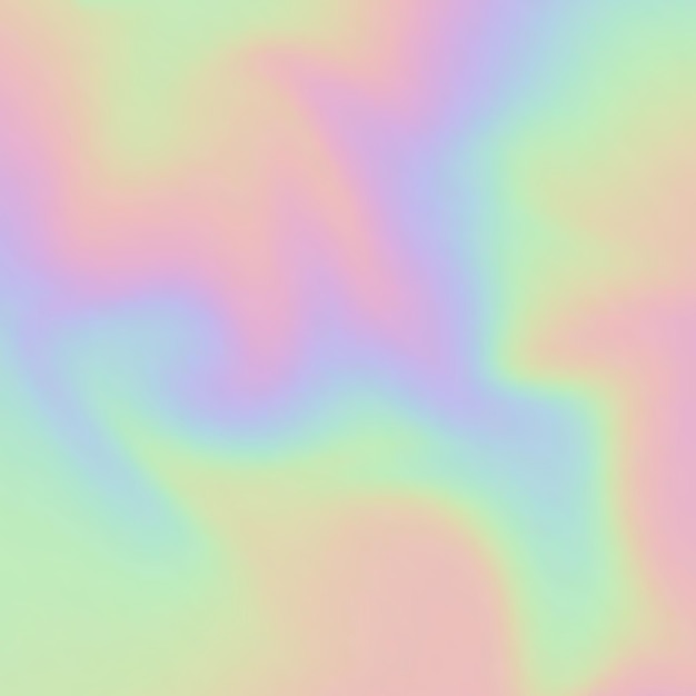 Abstract background with a rainbow coloured hologram design