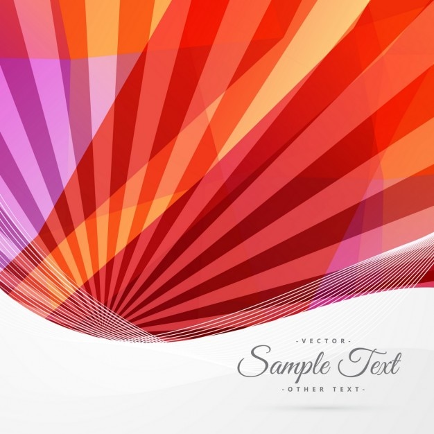 abstract background with red rays