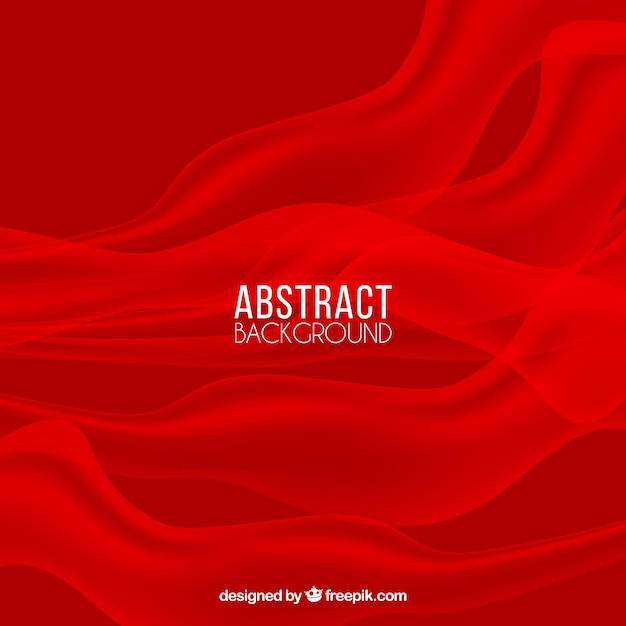 Abstract background with red smoke