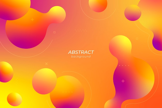 Free vector abstract background with shapes