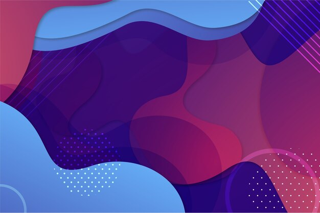 Abstract background with shapes