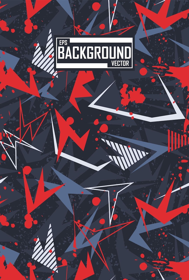 Free Vector abstract background with sport pattern