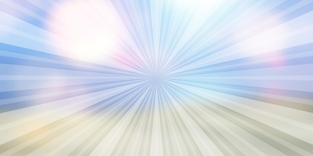 Abstract background with sunburst design
