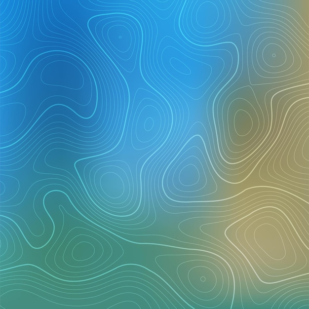 Abstract background with topography lines