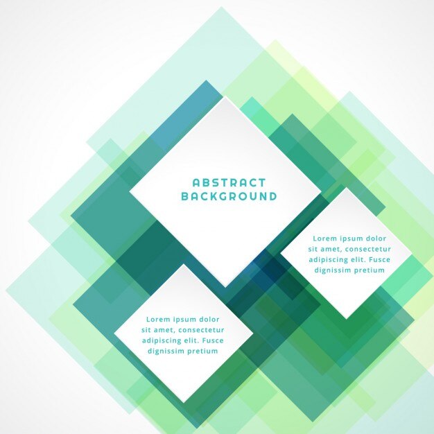 Free Vector abstract background with translucent squares