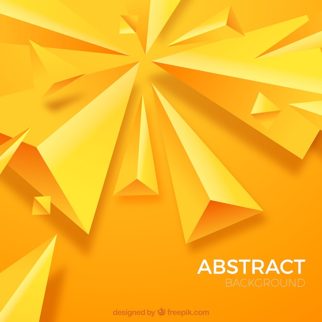 Abstract background with triangular shapes