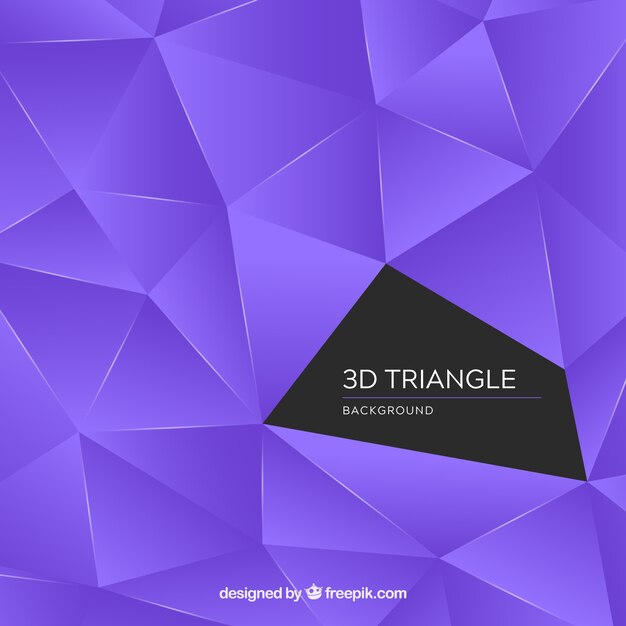 Abstract background with triangular shapes