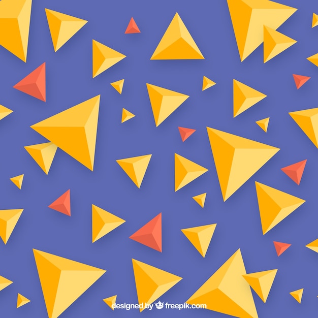 Abstract background with triangular shapes