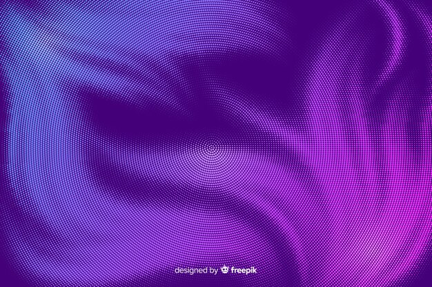 Abstract background with vibrant halftone effect